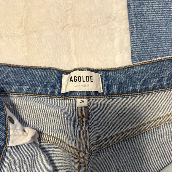 Agolde Riley Crop Jeans - Picture 3 of 5